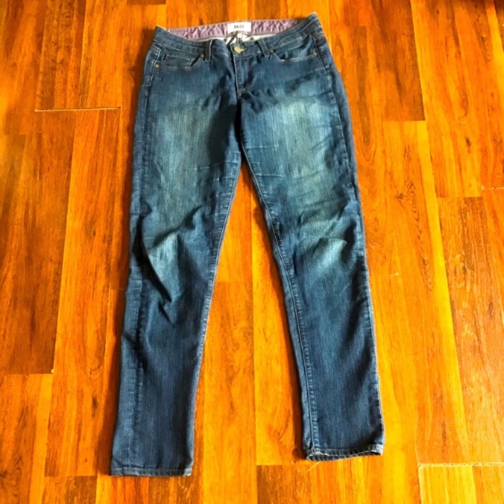 Paige skyline skinny jeans.
